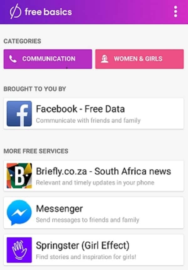 Save mobile data with FreeBasics: Briefly is now available on the app