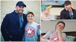 Cricket icon AB de Villiers surprises an emotional young fan
