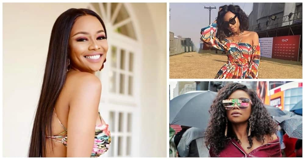 Bonang Matheba has fans gasping as she shows off her new braids