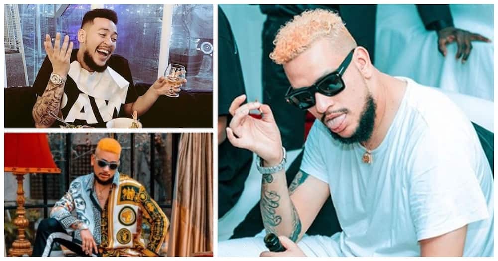 AKA assures fans he is not abusive, says leaked pics are out of context