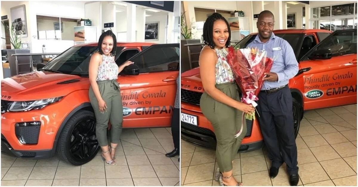 Phindile Gwala shows off the new “beast” sleeping in her garage ...