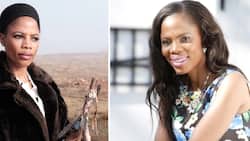 Winnie Ntshaba nailing her witch role on supernatural drama The Herd