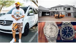 Swimming in money and luxury: Rapper Cassper Nyovest’s net worth