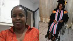 SA inspired by lady who beat cancer and graduated with degree