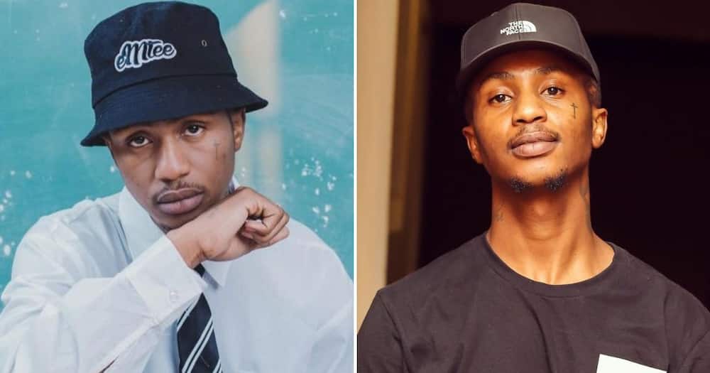 Emtee says he quit lean after Mzansi dragged him, saying he's a drug abuser.