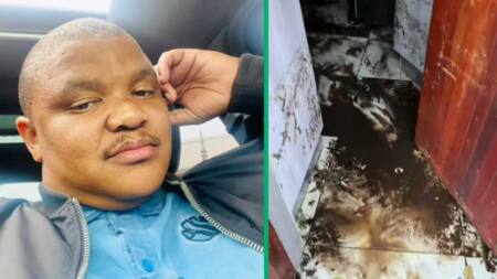 South African man shares devastating flood damage to his home and car in a TikTok video