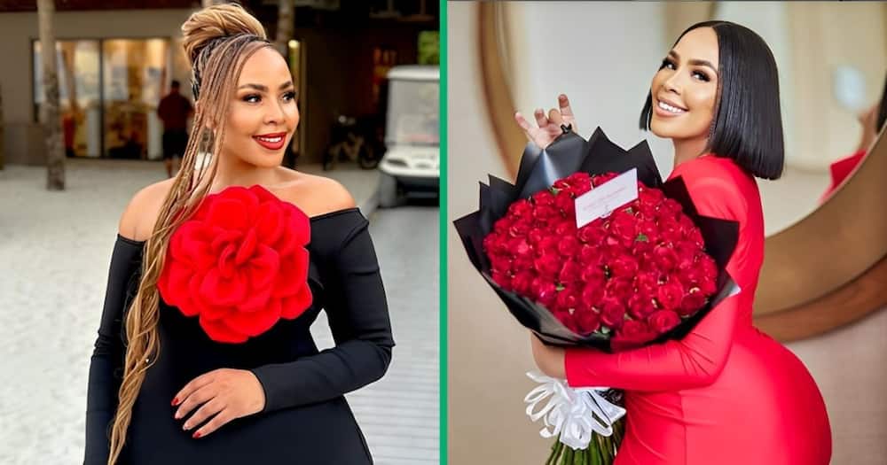 Brown Mbombo's new flame has been revealed.