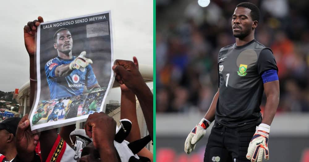 Fans attend funeral service of the late Senzo Meyiwa (South African and Orlando Pirates captain)