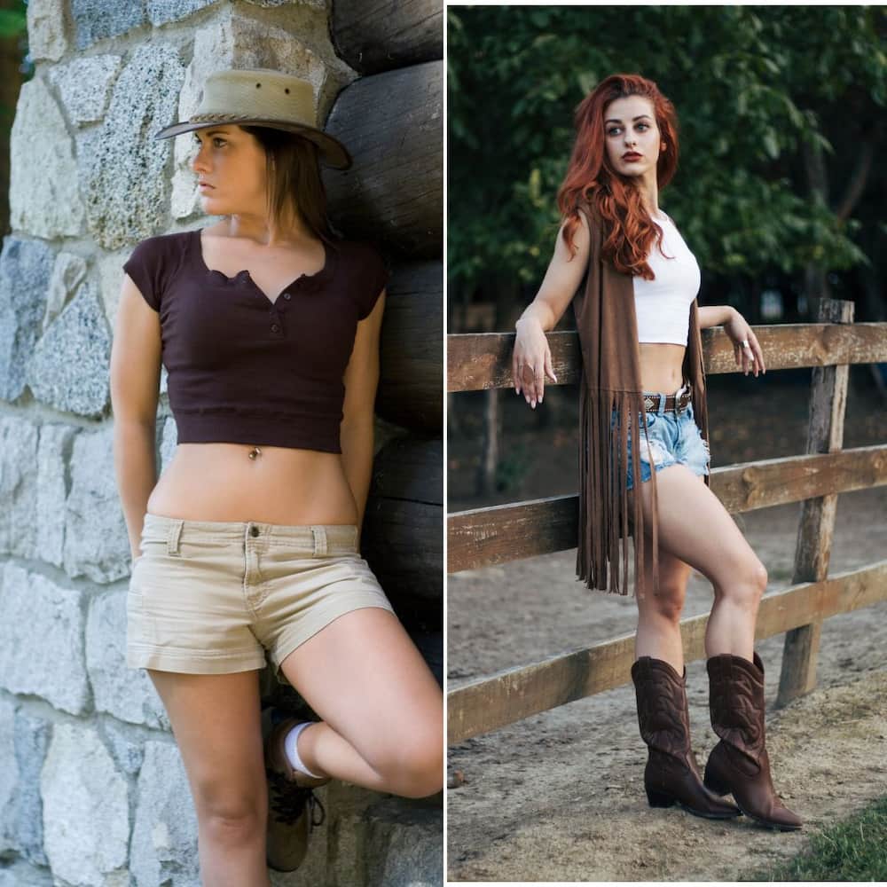 What did real cowgirls wear?