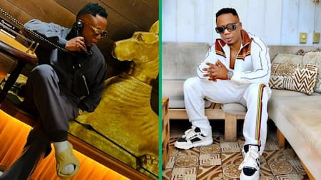 DJ Tira dances with staff in Cape Town, video has Mzansi talking: "Love how he's ignoring the noise"