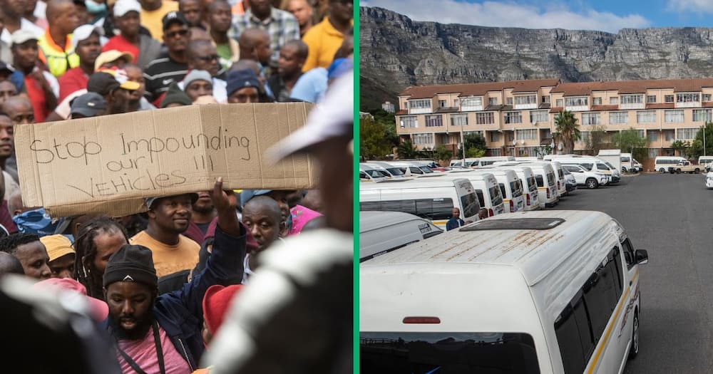 Protestors angry their vehicles are being impounded
