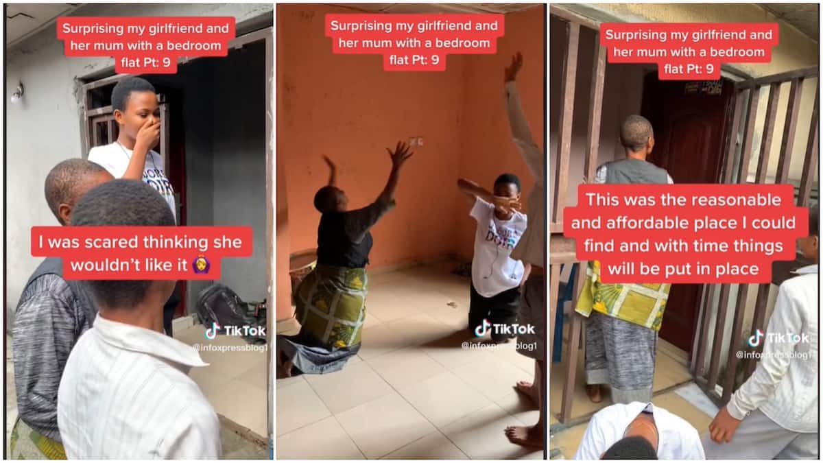 Woman Jumps for Joy As Daughter’s Boyfriend Rents Fine Flat for Them, Upgrades Family’s Lifestyle