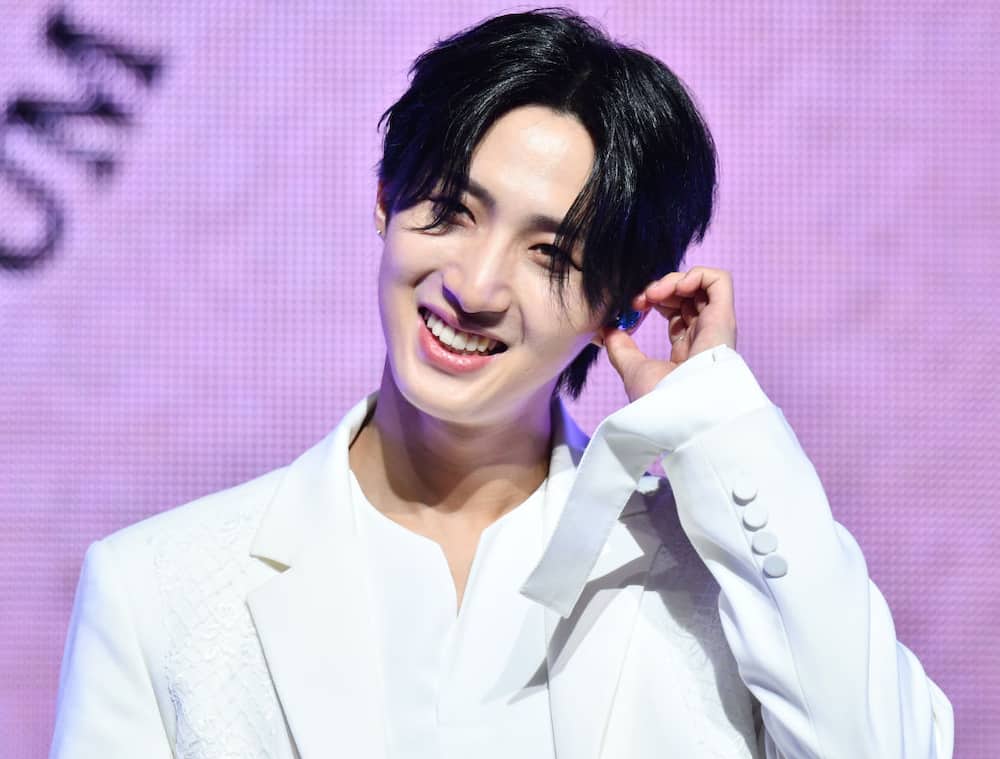 Hui of PENTAGON at Blue Square on 12 October 2020 in Seoul, South Korea.