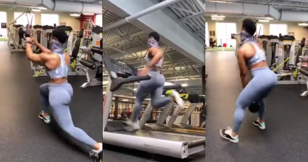 "Hai Ngeke": Mzansi Reacts Hilariously to Fit Girl's Workout Clip