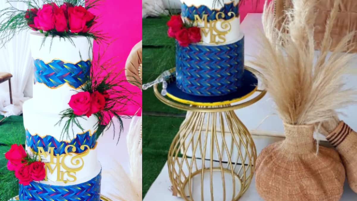 african beauty | African wedding cakes, African cake, Traditional wedding  cakes