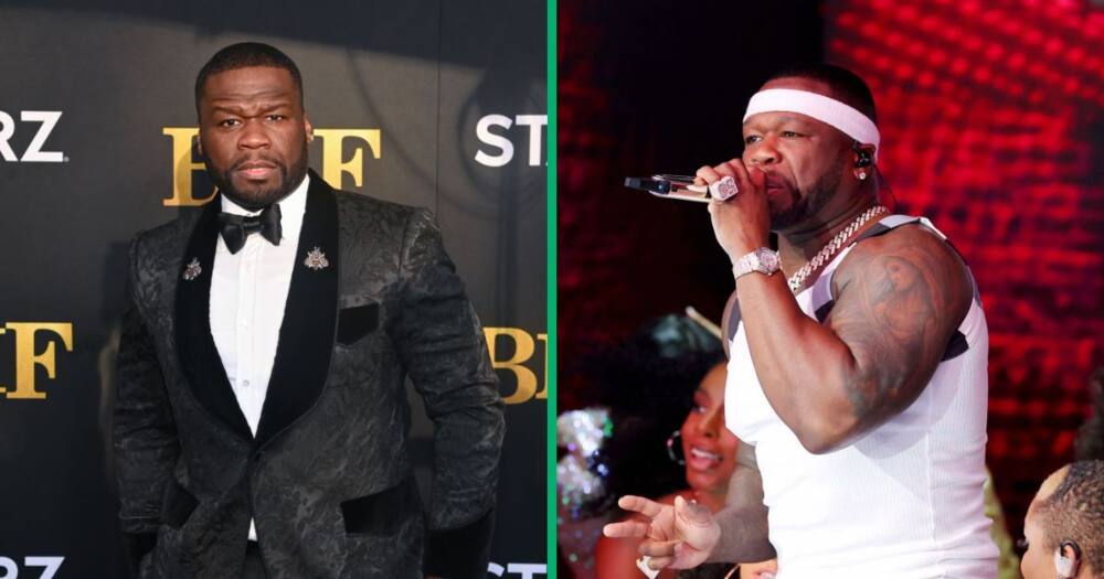 50 Cent shows love to old woman