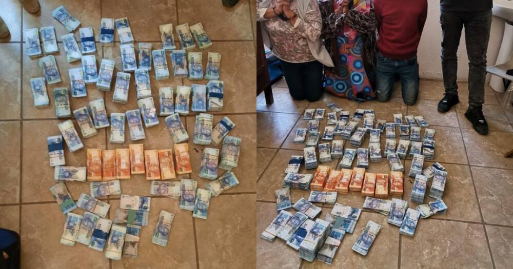 4 suspects, arrested, police, R2 million counterfeit cash, crime