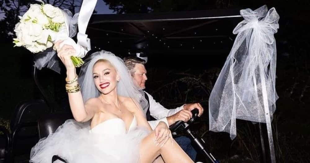 Gwen Stefani and Blake Shelton got married on July 3 in Oklahoma.