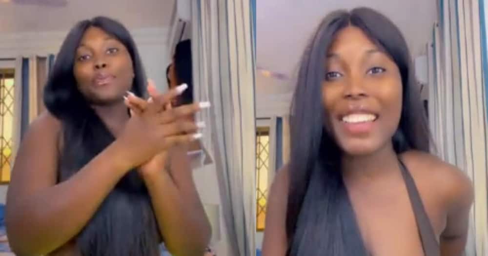 Beautiful young Ghanaian lady announces online party that cost Ghc100 per person