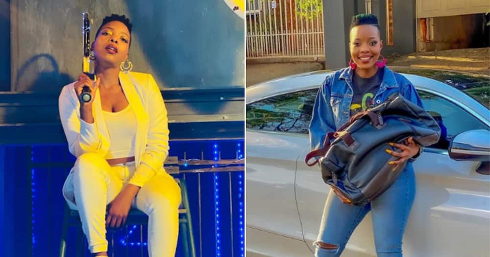 Nomcebo Zikode serves major goals with bootylicious body