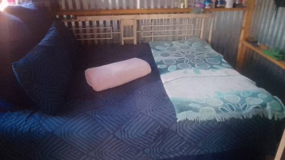 Minnie Sdudla's bed