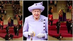 Confusion, fear as man collapses, faints in front of Queen Elizbeth's coffin, video goes viral