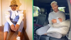 Somizi Mhlongo spoiled by Gucci on birthday, celebrates ahead of 51st birthday party with fans