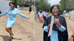 Lady graduates on her way to being a doc: "Proud nation, thank you, Black Child"