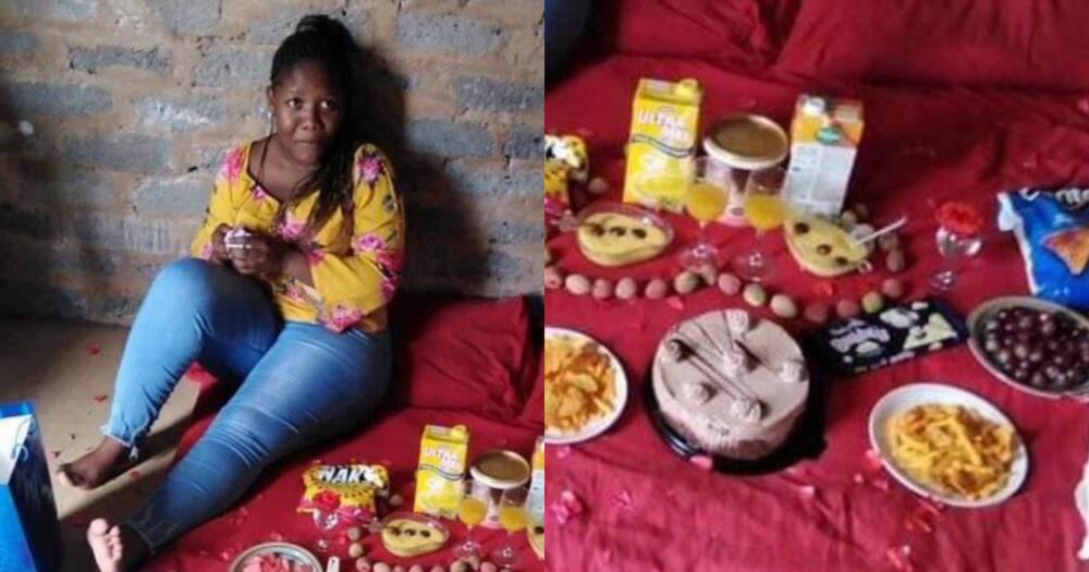 Love Is in the Air as Lucky SA Lady Gets Treated to Romantic Picnic