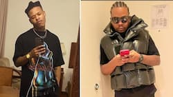 Nasty C compared to OG rapper Olamide, artists' fans engage in a heated debate on social media