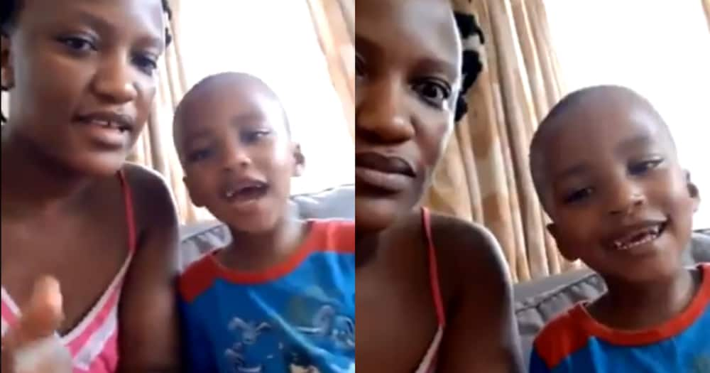 Creative SA Mom Teaches Son Vowels by Using Beat of Amapiano Song