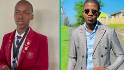 KZN brilliance: Top matric student Simlindile Khumalo dreams of med school, Mzansi wants to see him rise