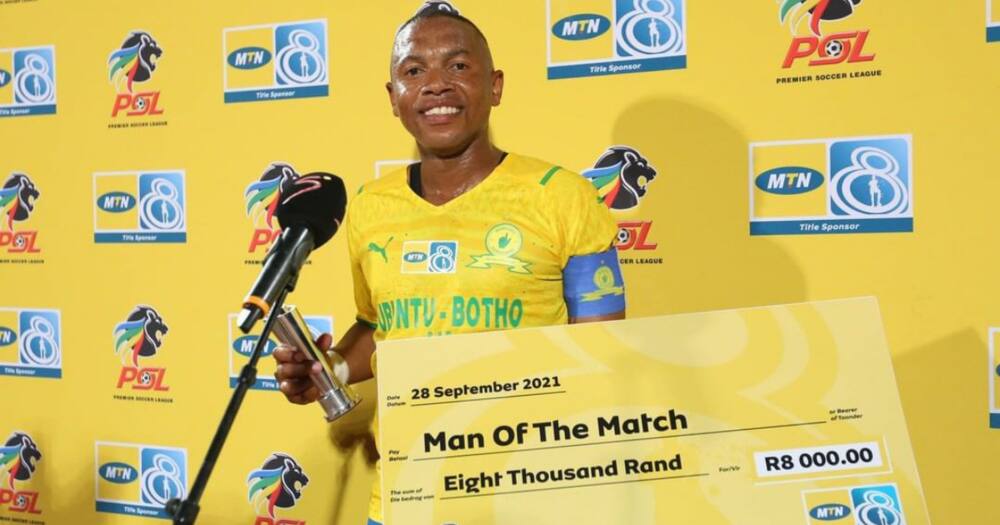 Manqoba Mngqithi, Andile Jali, Man of the Match, Golden Arrows, Captain, Mamelodi Sundowns