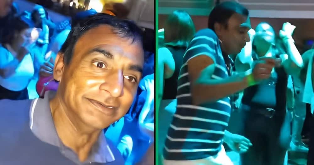 A TikTok video shows an Indian uncle unveiling his impressive dance moves.