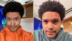 Trevor Noah shares why he grew and embraced his hair while interacting with 'The Daily Show' audience