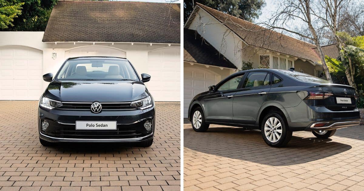  Quédese con los clásicos Volkswagen muestra el nuevo Polo Sedan para la perfección del automóvil familiar