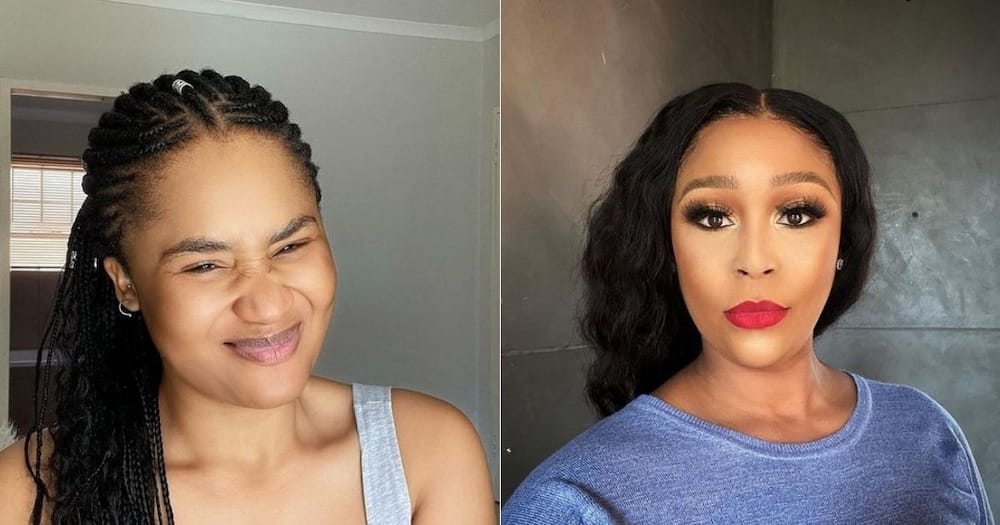 Actress Keke Mphuthi, teases, Minnie Dlamini, new production, 'Goodbye Gogo'