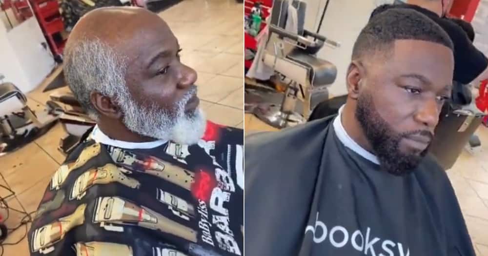 Man, Hair, Video, Transformation, Viral, “From 75 to 35”, Twitter reactions