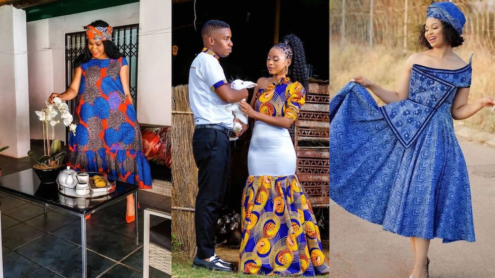 Tswana's traditional attire for lobola