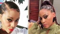 Letoya Makhene reveals her new sleek finger waves hairstyle in 6 Instagram pictures, Mzansi marvels