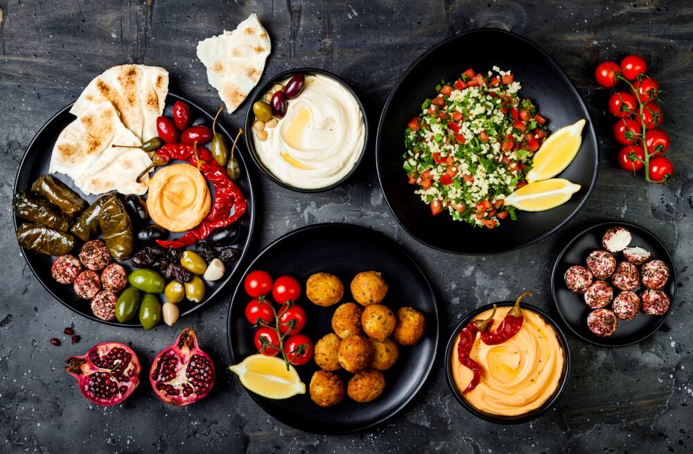 Middle Eastern spread