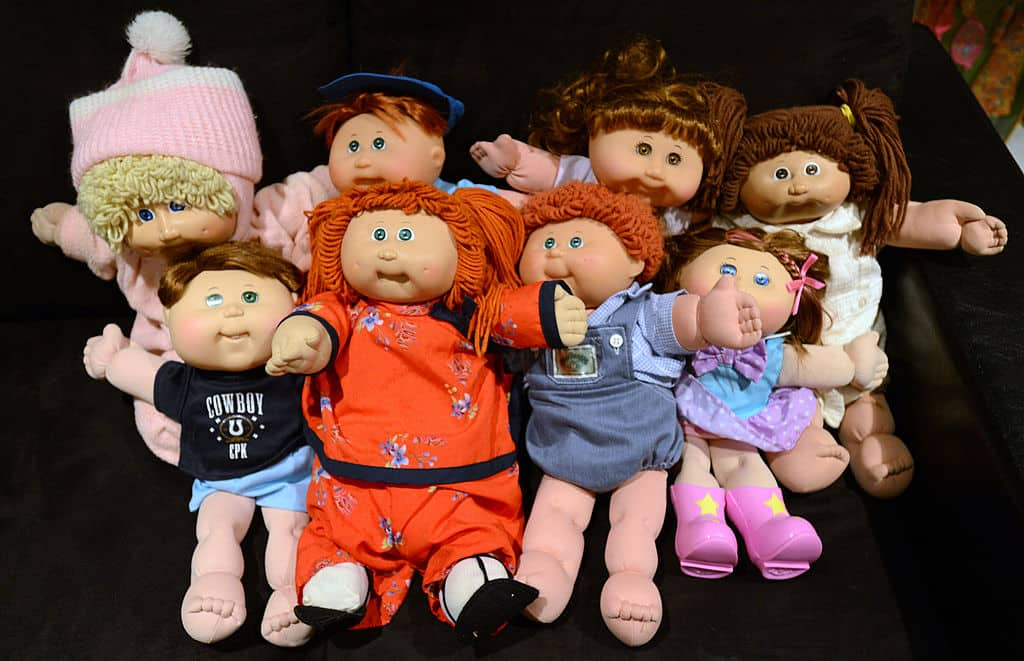 Cabbage patch deals kids worth