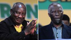 Thabo Mbeki’s reaction to President Cyril Ramaphosa's 2nd term victory leaves Mzansi annoyed