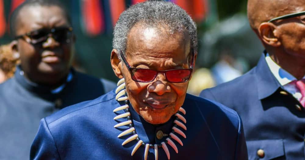 Prince Mangosuthu Buthelezi is showing signs of improvement after suffering complications related to minor surgery for back pain