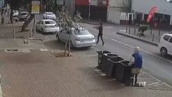 CCTV shows man shooting at alleged card scammers in Johannesburg: 'John Wick'
