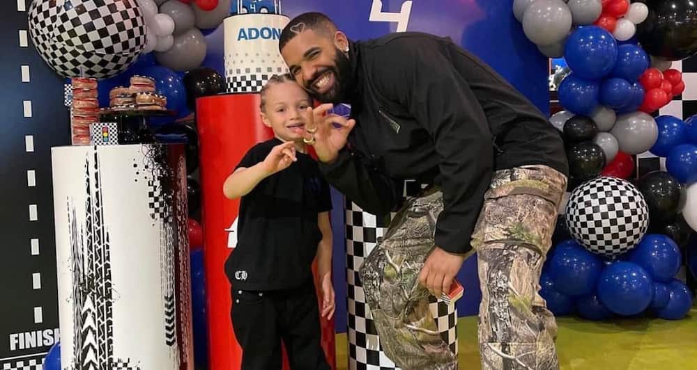Drake Shares Rare Clip of Son Adonis Funnily Eating.