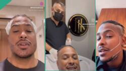 "This is a success": Video emerges as beardless man undergoes transplant to get a full beard