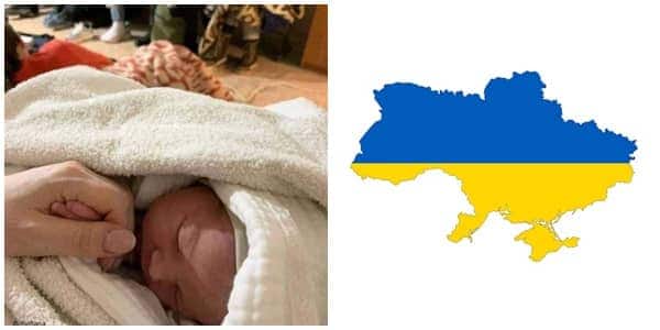 Ukrainian mother, Svitlana gave birth to baby Mia on the night Russia invaded.