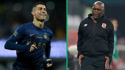 Pitso Mosimane humbled by Cristiano Ronaldo after suffering heaviest defeat of his career