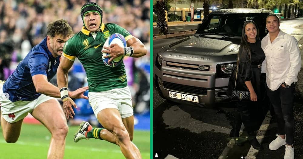 Springboks Cheslin Kolbe's car collection includes a Nissan GT-R, BMW M3 and more.